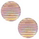 Basic Cabochon 20mm stripe Champagne holographic